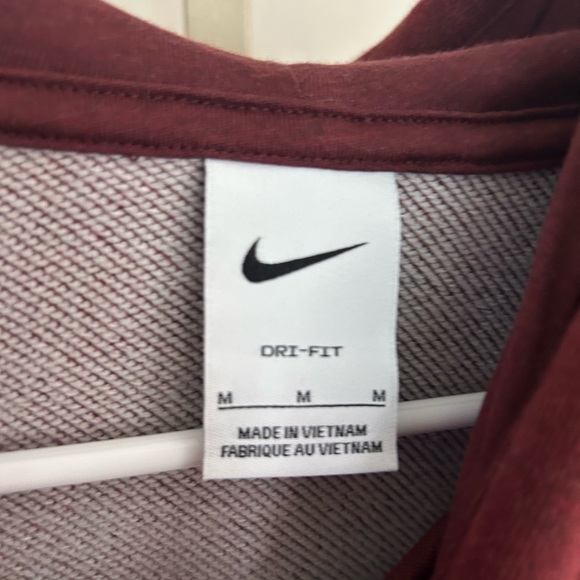 Nike Training Heritage logo hoodie in dark red Medium - Picture 6 of 6